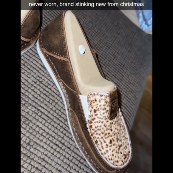 Ariat Cheetah Leather Cruiser - Picture 2 of 4